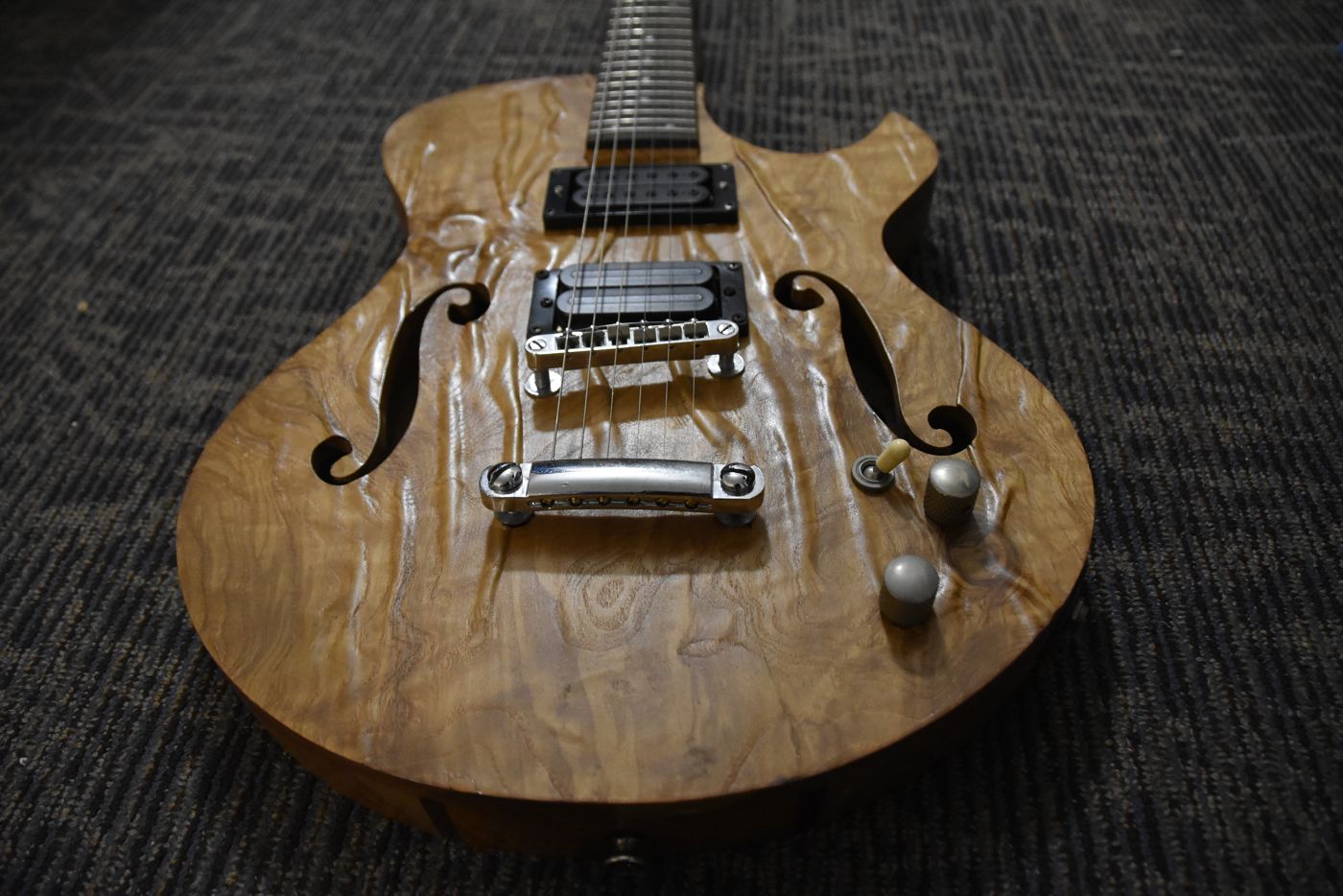 Electric guitar detail